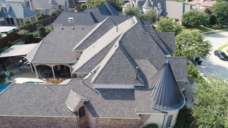 roof view from bird's eye